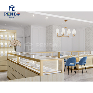 عرض المجوهرات الفاخرة أواني متجر المجوهرات أفكار التصميم الداخلي - Product Image 2