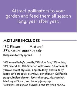 หว่านดอกไม้ผสมไม้ยืนต้น18นิ้วสำหรับสวนผสมเกสรดอกไม้สำหรับดอกไม้ประดิษฐ์บนพื้น - Product Image 6