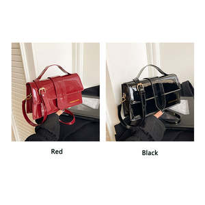 Sac à main élégant et luxueux pour femme, en cuir PU, modèle selle, vente directe du fabricant, très demandé. - Product Image 6