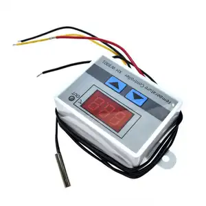 Controlador de temperatura termostato digital XH-W3001 24V AC110V 220V para incubadora
