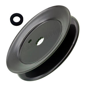 Polea de husillo 756-04216 OD 5 3/8 pulgadas negra para piezas de cortacésped A10172 - Product Image 2