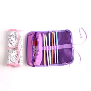 Cute Unicorn Pencil Case Bags Pink Panther Transparent Pen Box Kawaii Pencil Cases For Boys Korean Stationery School Supplies