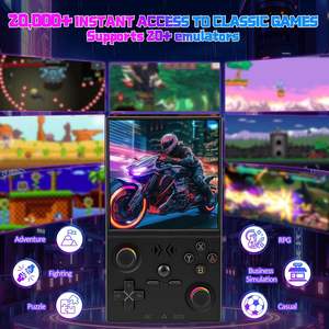 Consola de Juegos Retro Portátil XF40V, Pantalla IPS HD de 4.0 Pulgadas, Resolución de 1280x720, 3000 Juegos Integrados, Sistema Android - Product Image 2