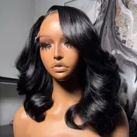 Perruques de cheveux vietnamiens bruts sans colle bon marché 12A Grade SDD Bouncy Curly Machine 100% perruques de cheveux humains avec Bang pour femmes noires
