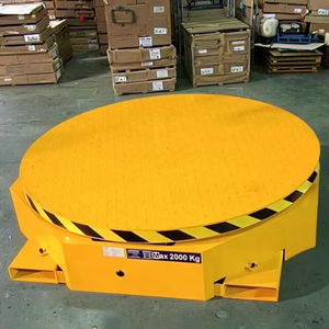 Sản xuất Powered điện Pallet quay bàn xoay (2200lb/4400lb) với chứng nhận CE - Product Image 2