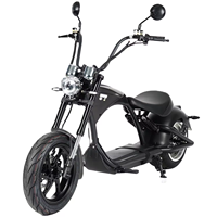 Motocicleta Eléctrica Plegable Inteligente con GPS Citycoco, Resistente al Agua, de Largo Alcance, para Adultos, con Batería de Litio Extraíble