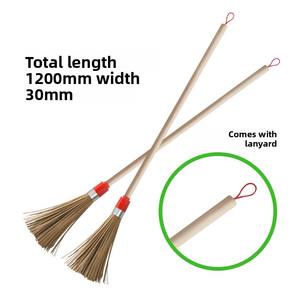 Cepillo de cocina de silicona de mango largo, cepillo grande para limpiar ollas, ideal para la escuela y el hogar rural, para lavar ollas - Product Image 3