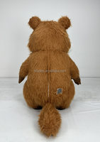 Funtoys 2/2.6m gonflable personnalisé taupe marron écureuil mascotte Costume Animal dessin animé Macotte Cosplay pour adulte Cosplay carnaval