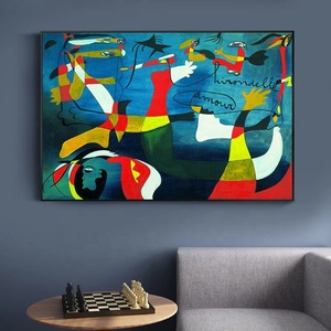Picasso famoso lienzo abstracto pintura pared arte decoración del hogar lienzo pintura <span class=keywords><strong>cuadros</strong></span> de pared - Product Image 1