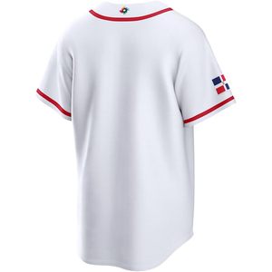 เสื้อเบสบอลเยาวชนสาธารณรัฐโดมินิกัน FOXA คอวี ระบายความชื้นได้ดี ไซส์เด็กผู้ชาย - Product Image 2