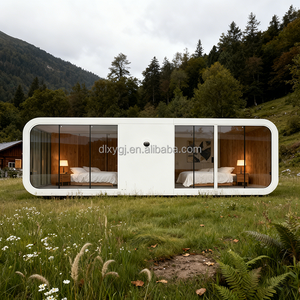 Cabaña Prefabricada con Cocina, Estructura <span class=keywords><strong>de</strong></span> Acero, Casa <span class=keywords><strong>de</strong></span> Vacaciones Familiar para Escapadas <span class=keywords><strong>de</strong></span> <span class=keywords><strong>Fin</strong></span> <span class=keywords><strong>de</strong></span> <span class=keywords><strong>Semana</strong></span>, 5 Años <span class=keywords><strong>de</strong></span> Garantía - Product Image 2