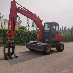 Nueva Excavadora de Ruedas con Motor, Garra para Madera, Orugas Retráctiles para Trituración de Carreteras y Movimiento de Tierras - Product Image 5