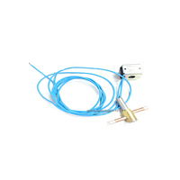 Válvula Solenoide Metálica Duradera AC220-240V Kit de Válvulas para Sistema de Refrigeración de Aire Acondicionado de Autobús