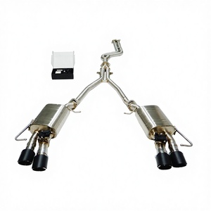 Sistema di Scarico in Acciaio Inox Mertop per BMW <span class=keywords><strong>Z4</strong></span> <span class=keywords><strong>E89</strong></span> 3.0T N54, Modello 2009-2017, 5488-CB, Scudo Termico Argento, Spessore 1,5mm - Product Image 1
