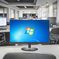 Moniteur PC LCD IPS haute définition de 23 pouces Support VESA Application de bureau professionnelle non incurvée Taux de rafraîchissement de 75Hz