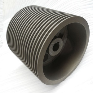 Rueda guía de precisión de aluminio fundido de 8 ranuras con anodizado duro - Product Image 1