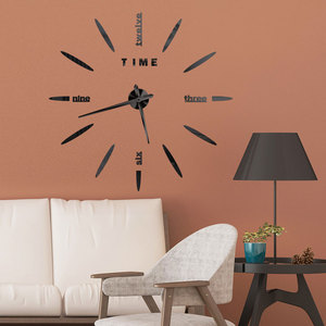 Orologio da parete in acrilico fai-da-te creativo soggiorno decorazione da parete di <span class=keywords><strong>grandi</strong></span> <span class=keywords><strong>dimensioni</strong></span> adesivi da parete con orologio minimalista nordico - Product Image 2