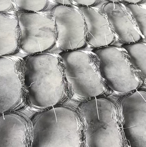 Nhà Máy Trực Tiếp Bán Hàng Rào Chống-Tank Sự vướng víu Trở Ngại Net Tiền Tuyến Dệt Dây Thép Lưới Cho Uav Cắt Hàn - Product Image 6