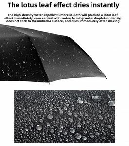 Parapluies promotionnels pliables de haute qualité en gros pour cadeaux d'affaires et publicité avec livraison rapide - Product Image 3