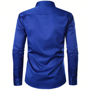 Maßgeschneiderte Baumwoll-Oxford Casual Regular Weiße Herren-Businesshemden Langarm Weich Slim Fit Hochwertige Formelle Hemden für Männer - Product Image 6