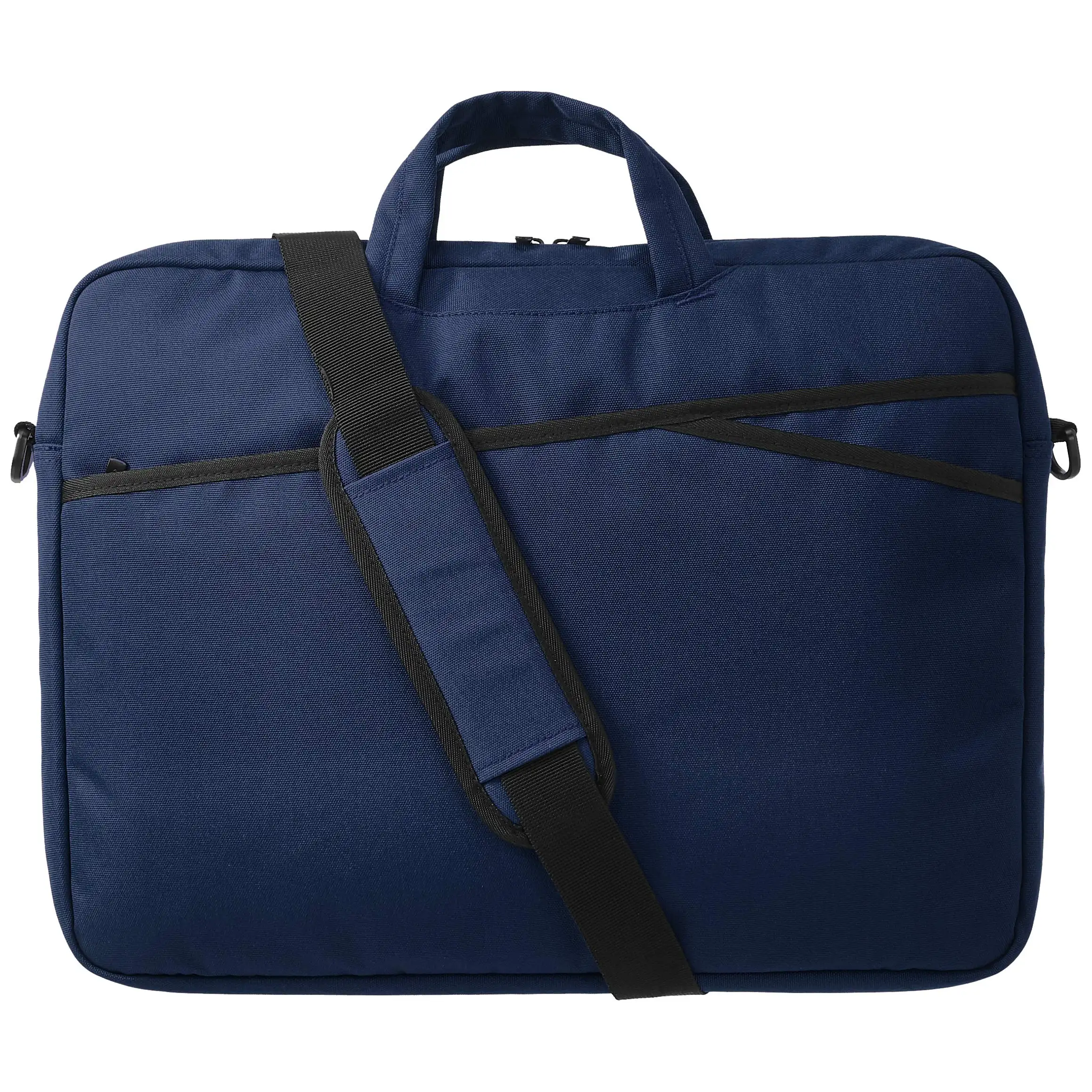 Nueva moda Simple alta calidad personalizado hombres negocios portátil 17 pulgadas duradero impermeable maletín bolsa