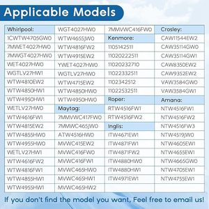 Ensemble de <span class=keywords><strong>pompe</strong></span> de vidange pour lave-linge W10919003 W10775446 pour <span class=keywords><strong>Whirlpool</strong></span> Maytag Kenmore Amana - Product Image 5