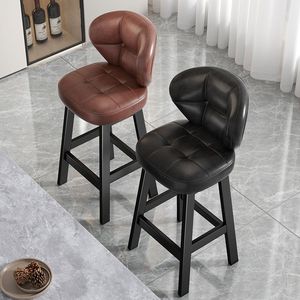 <span class=keywords><strong>Taburetes</strong></span> <span class=keywords><strong>Altos</strong></span> de Hierro Forjado para Uso Doméstico, <span class=keywords><strong>Taburetes</strong></span> de Bar, Sillas de Bar, Sillas de Isla de Lujo Ligero y Alta Gama, Sillas de Recepción - Product Image 3
