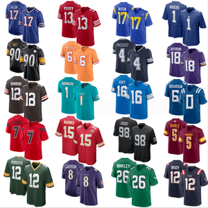 Maillots <span class=keywords><strong>NFL</strong></span> grande taille pour hommes, chemises et hauts en polyester/coton lavés pour l'été, pour les Packers, les Cowboys, les <span class=keywords><strong>Steelers</strong></span>, les Chiefs, les Broncos, les Patriots - Product Image 6
