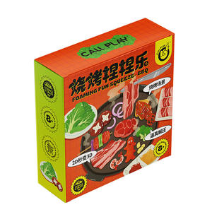 Juguete de Descompresión Creativo 3D Cali Play Foaming Fun Squeeze Bbq para Niños de 7 a 12 Años - Product Image 1