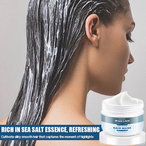 Mascarilla Capilar ROZINO con Ácido Salicílico y Sal Marina 100g, Tratamiento Capilar Refrescante, Acondicionador Profundo para Cabello Graso, Suavizante y Brillante - Product Image 4