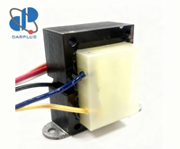 Transformateur de puissance monophasé 120V/208V/240V EI66*22 pour usage HVAC, enroulement en cuivre, 50/60Hz, pour classe B-130