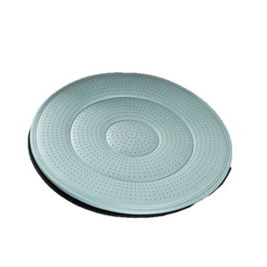 Coussin de siège de voiture rotatif à 360 degrés en cuir PU, rond, universel, adapté à toutes les saisons - Product Image 5