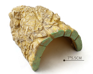 Mini Cueva de <span class=keywords><strong>Roca</strong></span> para Reptiles, Refugio para Geckos, Lagartos, Ranas, Serpientes Pequeñas, Decoración de Terrario - Product Image 2