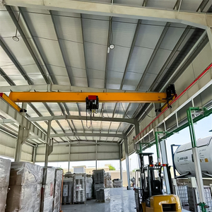 Grúa Puente Eléctrica Monoviga Tipo Europeo para Taller Industrial, 1-25 Toneladas, 12.19m de Vano, PLC y Engranajes Incluidos, Precio de Venta - Product Image 1