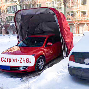 Abri de voiture moderne pliable multifonctionnel en <span class=keywords><strong>acier</strong></span> inoxydable rétractable, installation facile, protection intégrale - Product Image 1
