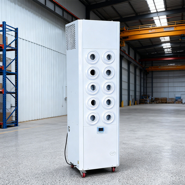 3HP Powerful Mobile Air Conditioner AC Unit Industrial Commercial Indoor Movable Cooling System for Large Space Wholesale 220V