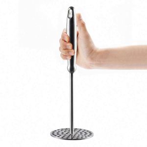 Heavy Duty Stainless Steel Potato Masher and Ricer <b>Kitchen</b> <b>Tool</b> Press and Mash <b>Kitchen</b> <b>Gadget</b> for Perfect Mashed Potatoes - Product Image 1