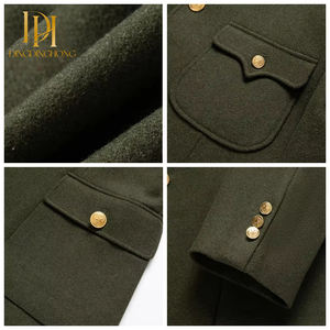 Veste Mao pour hommes, tunique traditionnelle chinoise, hauts pour le Nouvel An, le Festival du Printemps, Zhong Shan, plusieurs poches, manteau, cadeaux pour papa - Product Image 3