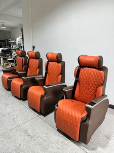 Sillas de Cuero Ajustables Eléctricamente para Conductor, Asientos de Coche Modificados de Lujo para <span class=keywords><strong>Vito</strong></span>, Modelo MPV VIP, Venta al Por Mayor - Product Image 3