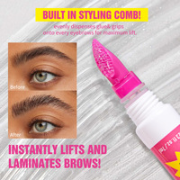 Nouvel Arrivage Gel Sculptant Sourcils Transparent Imperméable Longue Durée Végan Sans Cruauté Naturel Rehausseur de Sourcils Marque Privée Vente en Gros