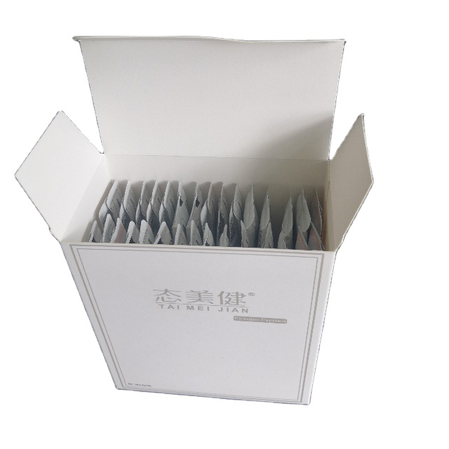 Blanchiment de la peau beauté vitamine C poudre hydrolysée poisson collagène boisson en gros