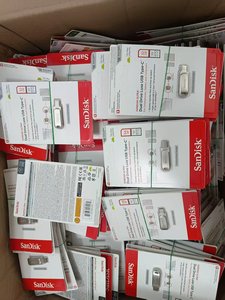 Chiavetta <span class=keywords><strong>USB</strong></span> Type-C 2-in-1 OTG Ultra Dual Drive Sdddc3 32GB 64GB 128GB <span class=keywords><strong>USB</strong></span> <span class=keywords><strong>3.1</strong></span> Gen 1 in Metallo per SanDisk - Product Image 5
