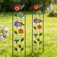 Treillis de jardin intelligent B2B pour la surveillance de la santé des plantes, compatible avec les capteurs de maison intelligente, résistant aux vents forts et à la neige, pour la vente en gros