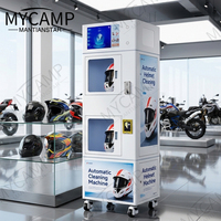 Machine de nettoyage de casques automatique intelligente pour nettoyage à sec, désinfection et désodorisation des casques de moto