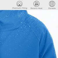 Großhandel Maßgeschneiderte OEM Outdoor Wasserdichte Atmungsaktive Wendbare Lange Regenjacken Komfortable Windbreaker-Mäntel
