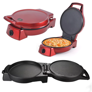 Aifa OEM Sartén eléctrica para hornear sin humo 30cm Sartén antiadherente para barbacoa Cocina de doble cara para freír Crepe mexicano <span class=keywords><strong>Pizza</strong></span> Maker - Product Image 1