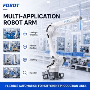 Bras robotisé industriel 6 axes MB25-1840, charge utile 25 kg, portée 1840 mm, précision 0,02 mm, fournisseur direct usine, intégration de systèmes robustes - Product Image 3