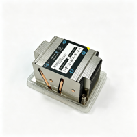Refroidisseur de processeur de serveur 280W avec 4 caloducs en cuivre, dissipateur thermique AMD SP3 2U P21, base en cuivre, ailettes en aluminium 0,4 mm, fabrication OEM ODM sur mesure, MOQ 1 pièce