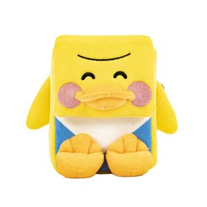 Boîte de rangement en peluche canard jaune personnalisée FX Wholesale, rembourrée et douce, pour protéger les cartes de jeu de collection - Product Image 3