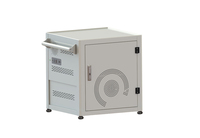 IBoard Chariot de chargement d'équipement éducatif Chariot de chargement USB sans fil à deux points de verrouillage Armoire de chargement de stockage de coffre-fort